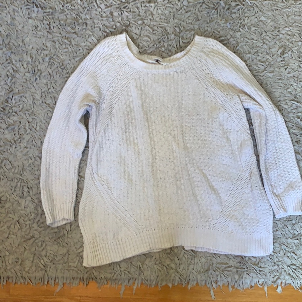 American Eagle Braided back sweater